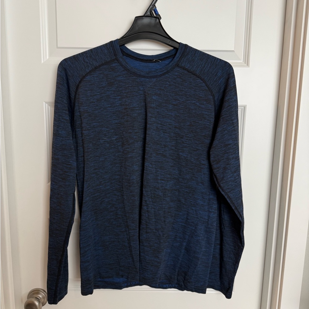 Lululemon Athletica Blue Long Sleeve Tee